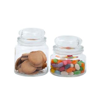 Kit 2 potes de vidro com tampa herméticos redondos 350ml e 500ml - Mozcada em Oferta na Shopee