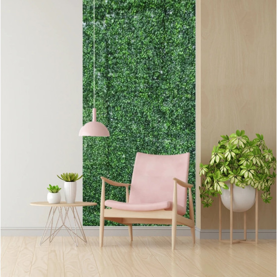 Muro Inglês Jardim Artificial Vertical 50x200cm Ficus em Oferta na Shopee