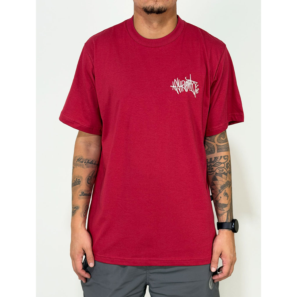 Camiseta Chronic Tag Change Up Logo - Vermelha Pimenta