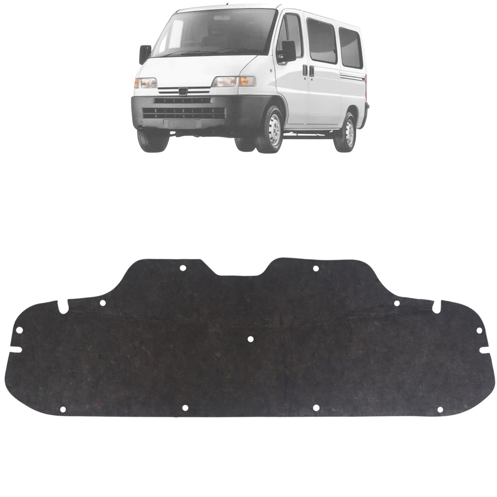 Manta Forro Acústica Capô Boxer/Ducato 1998 99 00 a 2004 + Presilha