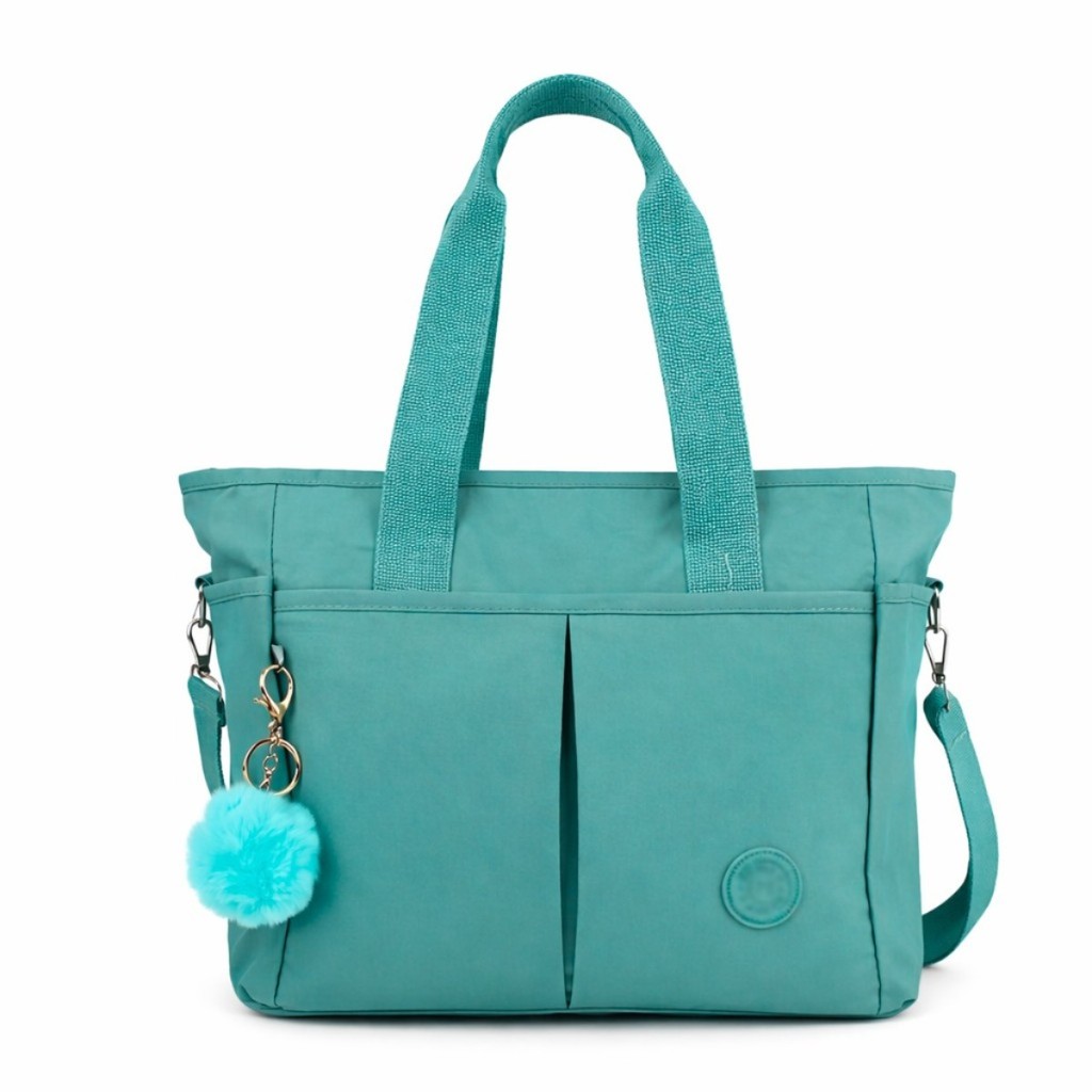 Bolsa Feminina Sacola Grande Nylon Impermeável Bolsa Tote Feminina Trabalho Faculdade
