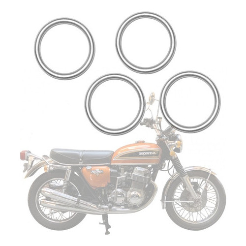 Anel Escape Escapamento Vedação Honda Cbx 750 Four 4 Pçs