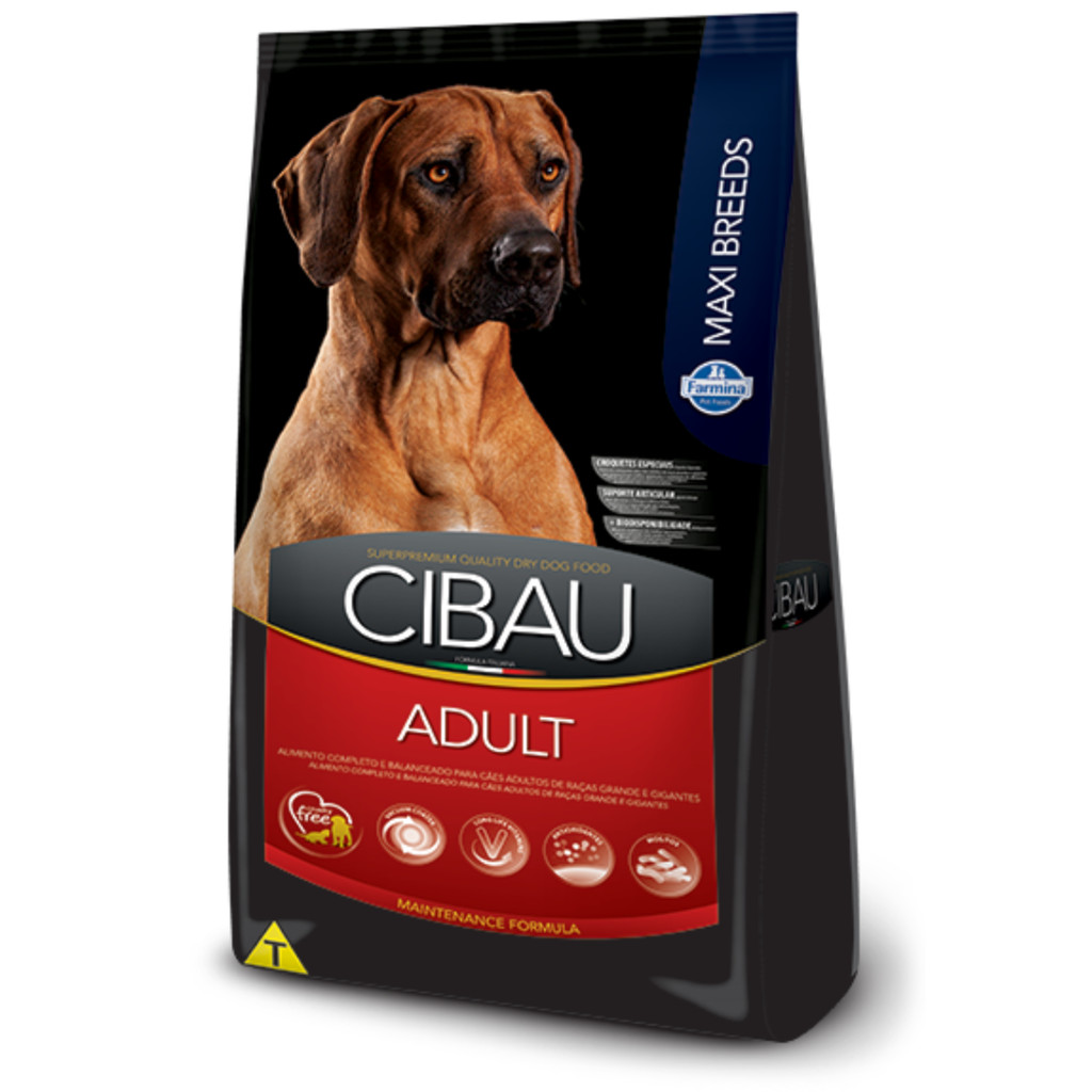 Ração Cibau Maxi Breeds para Cães Adultos de Raças Grandes 15,0kg