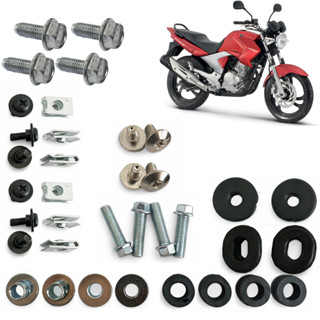 Parafusos Carenagem + Coxim Fazer 250 2006 até 2015 em Oferta na Shopee