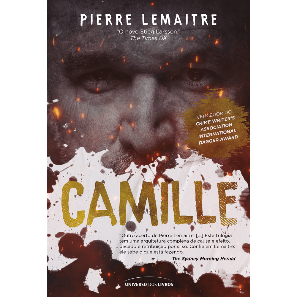 Capa do livro Livro - Camille - por Pierre Lemaitre - Editora Universo dos Livros