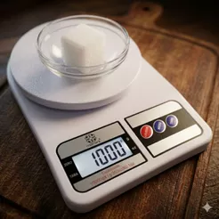 Balança Digital Eletrônica De Precisão 1g Ate 10kg Cor Branco