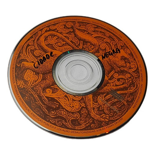 Cd Musica Cidade Negra Original Perfeito Estado Raridade Cd