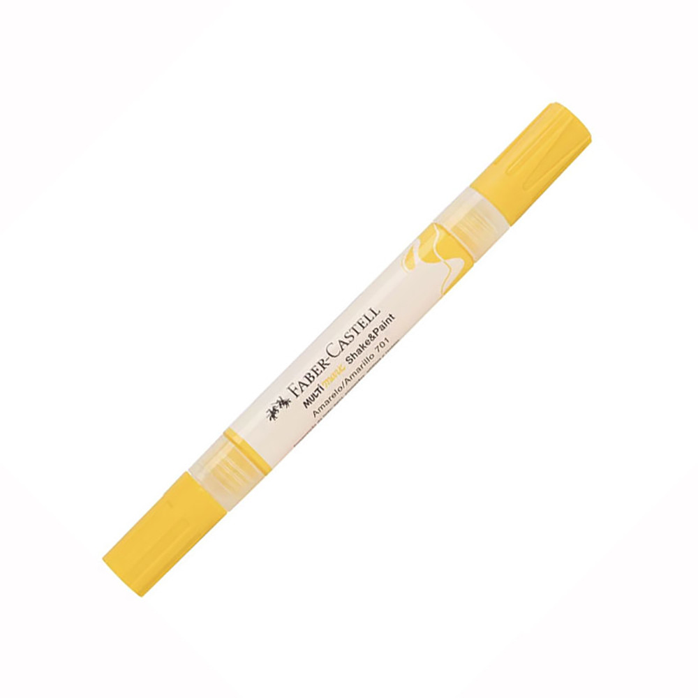 Pincel marcador multisuperfícies Multimark Amarelo MM/SPAM701 Faber-Castell