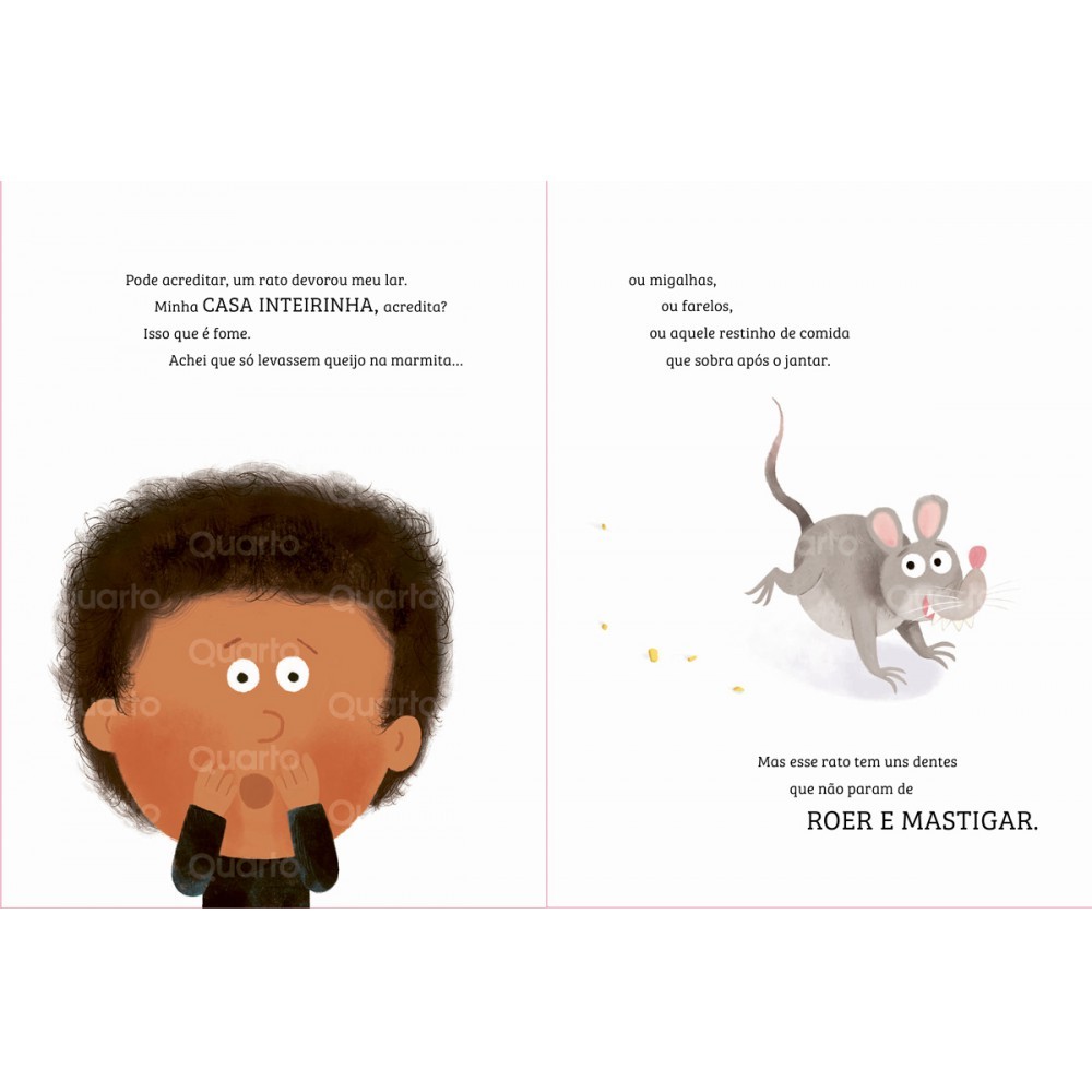 Livro Pode acreditar, um rato devorou meu lar! — imagem 2 de 2