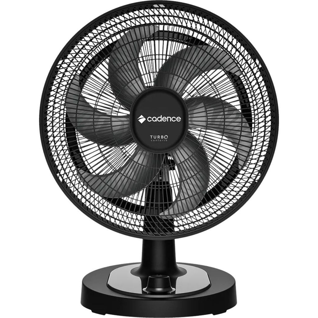 Ventilador Turbo Conforto Cadence VTR470 42cm 126W – 2 em 1 Mesa, Chão ou Parede127V