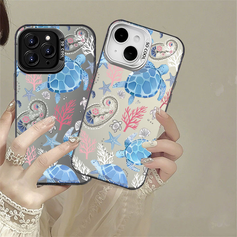 Capa DB Para Motorola MOTO G84 G54 G64 G54Power G14 G22 G24 C04 Tartaruga Azul D