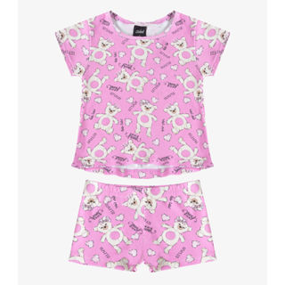 Conjunto Infantil Blusa com Shorts Select Rosa em Oferta na Shopee