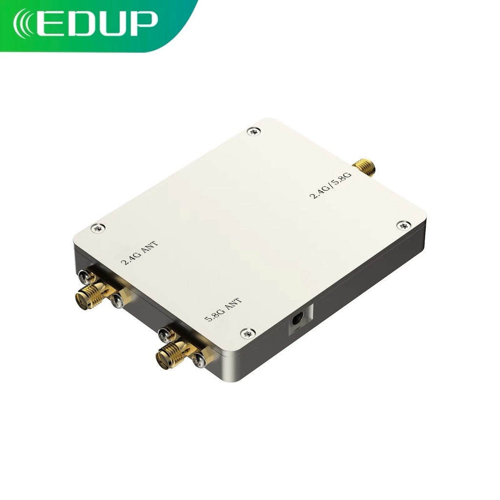 EDUP AB031 2.4 Ghz/5.8 WIFI Booster Signal Roteador Extensor De Sinal Sistema De Casa Inteligente Dispositivos LAN Sem F