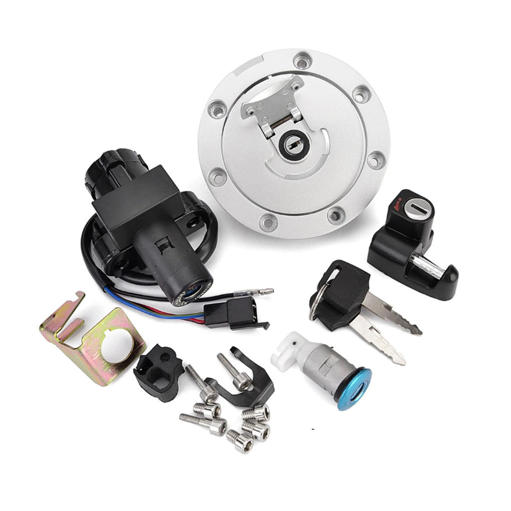 Adequado para Honda CB400 CB400SF 92-98 VT250 MC20 CB-1 fechadura elétrica da porta do tanque de combustível