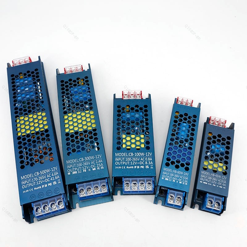 AC Para DC 12V/24V 36W 60W 100W 150W 200W 300W 500W LED Fonte De Alimentação Iluminação Transformador driver Adaptador U