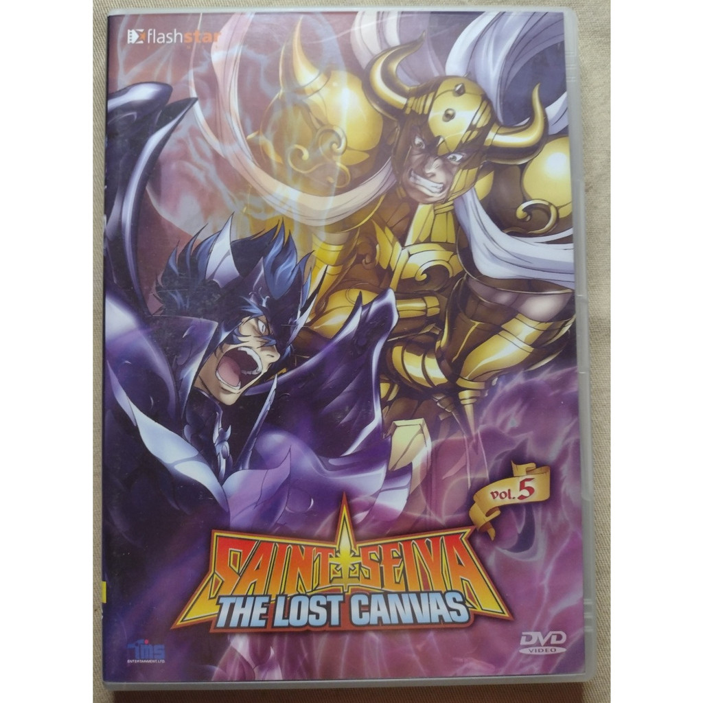 DVD Filme Cavaleiros do Zodíaco Saint Seiya Lost Canvas Vol 5