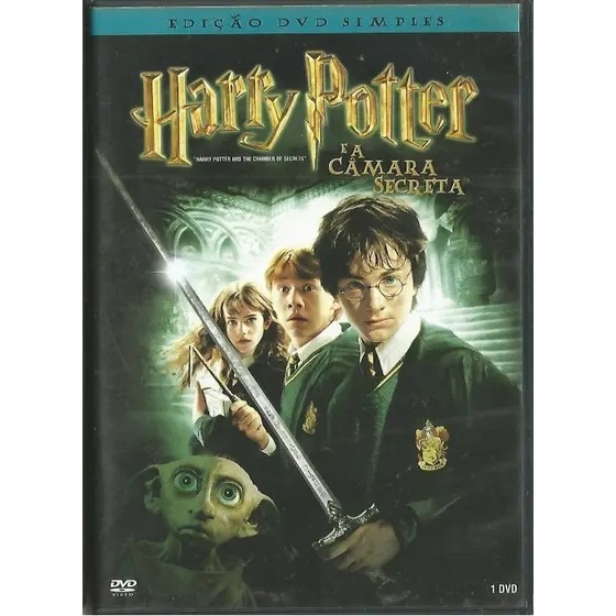 DVD HARRY POTTER E A CÂMARA SECRETA direção CHRIS COLUMBUS