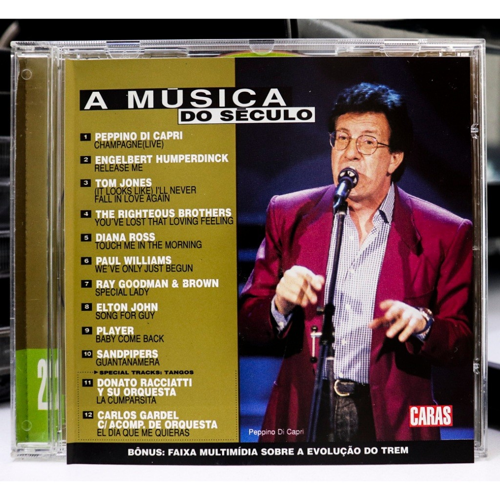 CD A MUSICA DO SÉCULO -VARIOUS  VOL.22 (REVISTA CARAS)