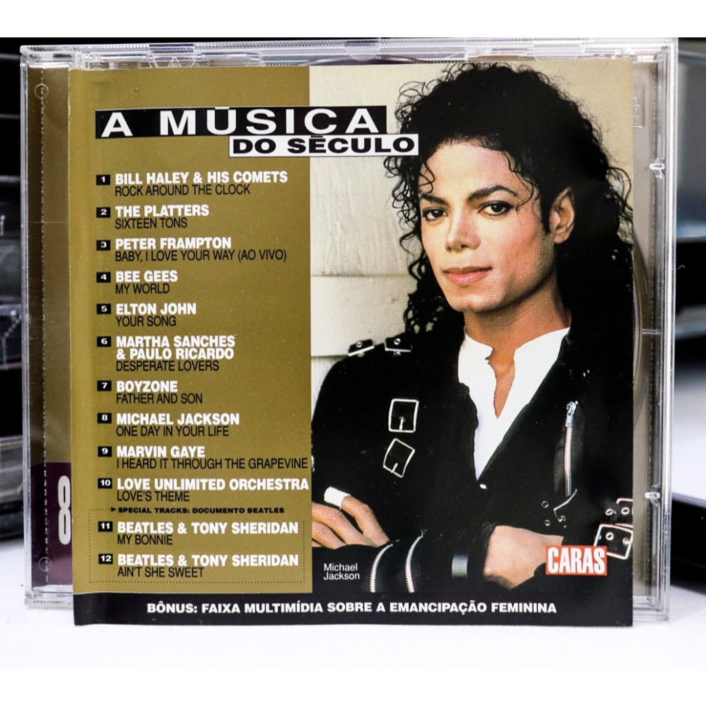 CD A MUSICA DO SÉCULO -VARIOUS  VOL. 8 (REVISTA CARAS)