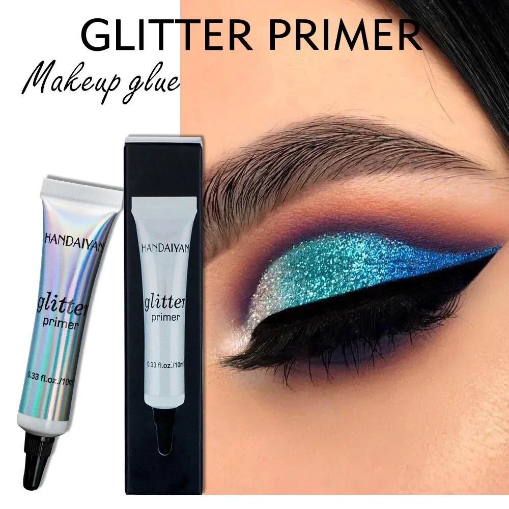 Handaiyan Glitter Sombra Primer Lantejulas Cola Sombran Fixa Longa Dura O Maquiagem Dos Olhos L Quido Parágrafo Sombran