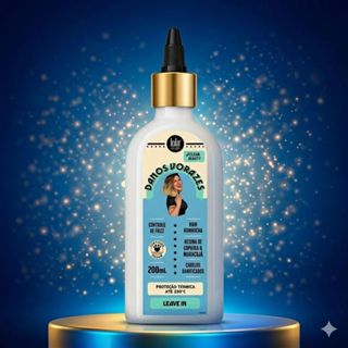 Lola Cosmetics Danos Vorazes - Leave-in 200ml em Oferta na Shopee