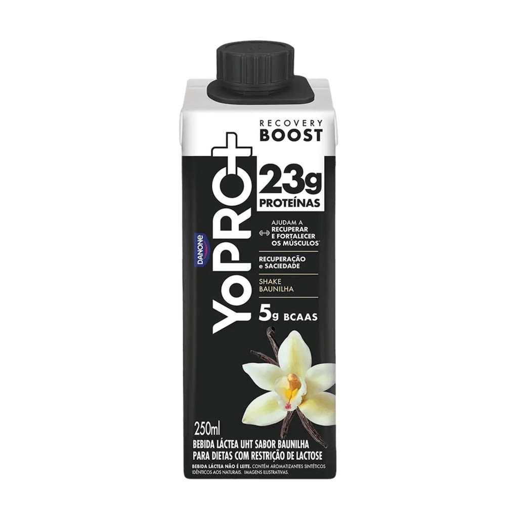 YoPRO Baunilha UHT 23g Proteína Zero Lactose 250ml