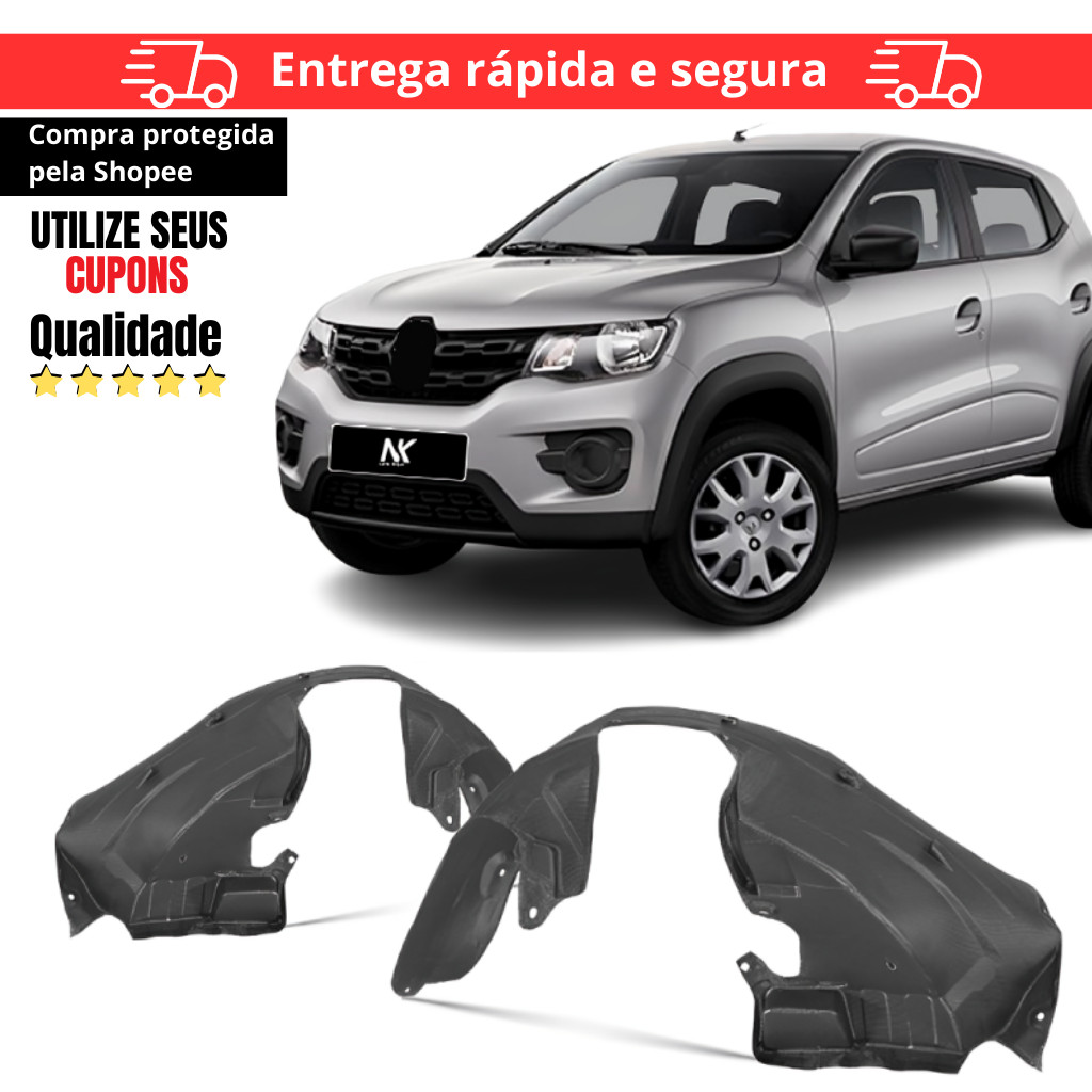 Par/Un Parabarro Dianteiro Kwid 2017 2018 2019 2020 2021 2022 2023 2024 2025 202