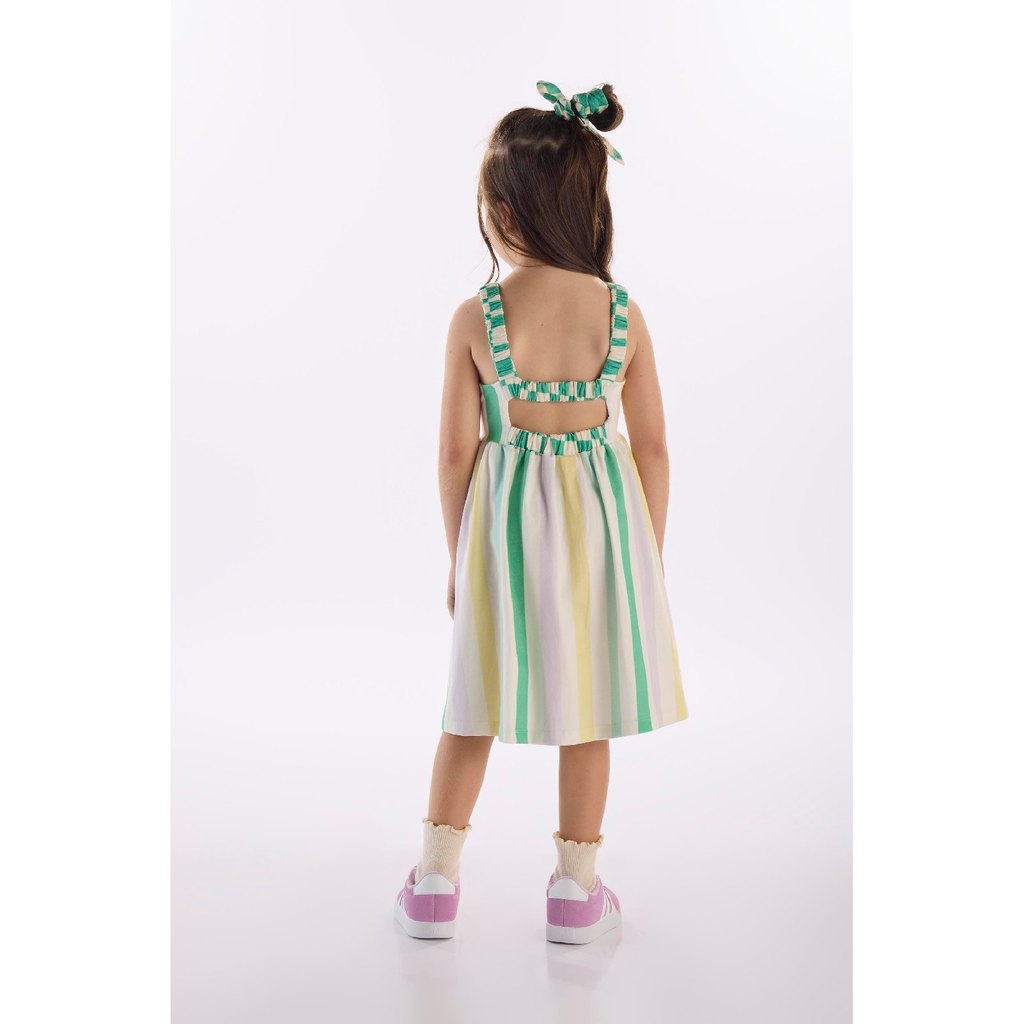 Vestido Infantil em Algodão Três e Já — imagem 2 de 2