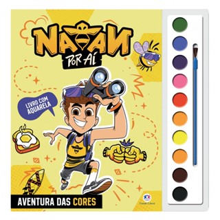 Livro Natan por aí - Aventura das cores em Oferta na Shopee