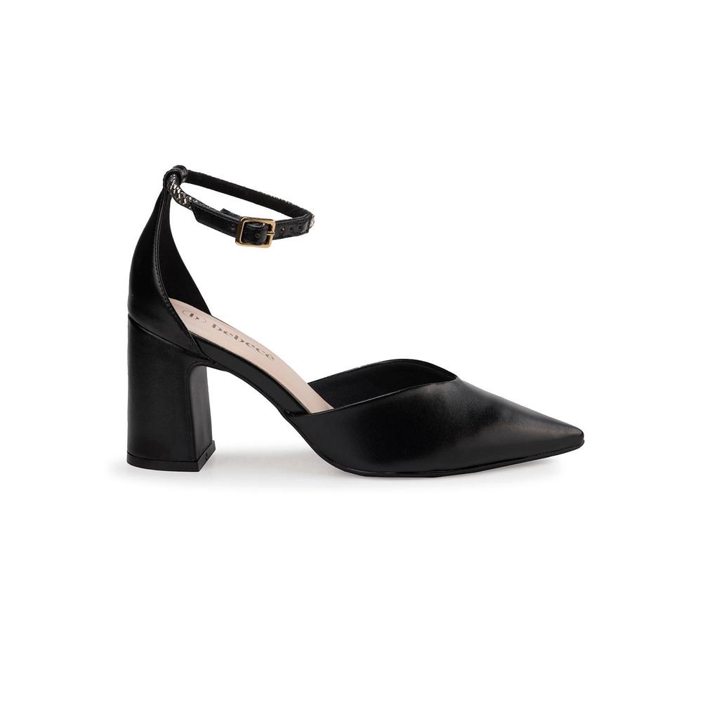 Scarpin Bebecê  Bico Fino Com Tira No Tornozelo em Oferta na Shopee