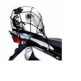 REDE ELÁSTICA ARANHA P/ CAPACETE E BAGAGEIRO DE MOTO 40cm×40cm