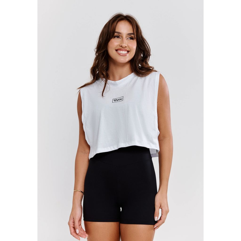 REGATA LARGUINHA CAVADA COM GOLA BRANCO- 100% ALGODÃO em Oferta na Shopee