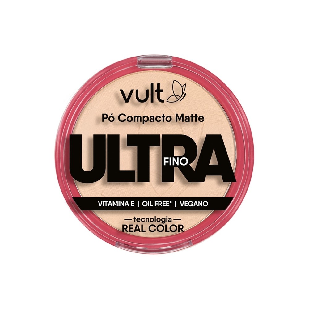 Vult Pó Compacto Matte Ultrafino Cor V400 em Oferta na Shopee