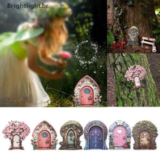 [brightlight.br] Porta De Fadas De Madeira Portas De Arte De Jardim Enfeites Em Miniatura Para Árvore De Casa Interna Ou em Oferta na Shopee