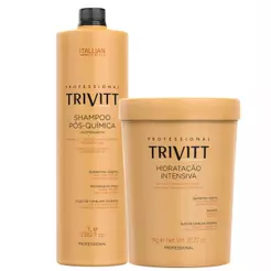 Kit Trivitt Profissional Shampoo 1L + Mascara 1Kg