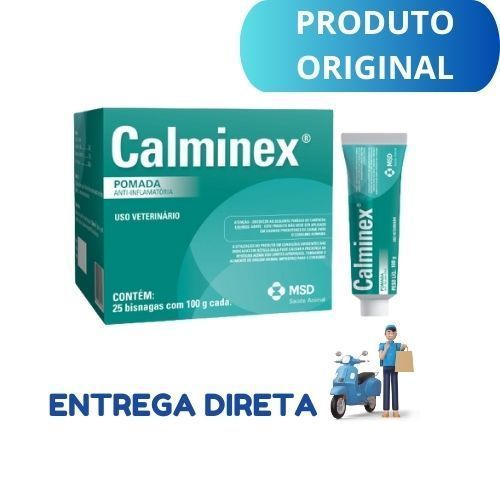 Calminex Pomada anti-inflamatória 30G - MSD em Oferta na Shopee