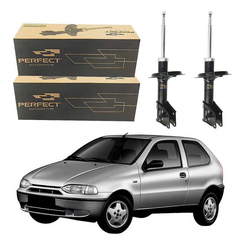 Par Amortecedor Dianteiro Palio 1.6 16v 1996 A 2000