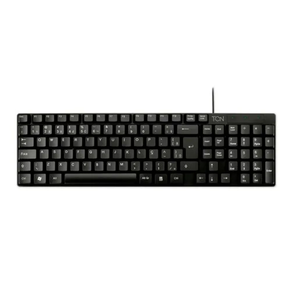 Teclado USB Slim TCN 950 2 Preto