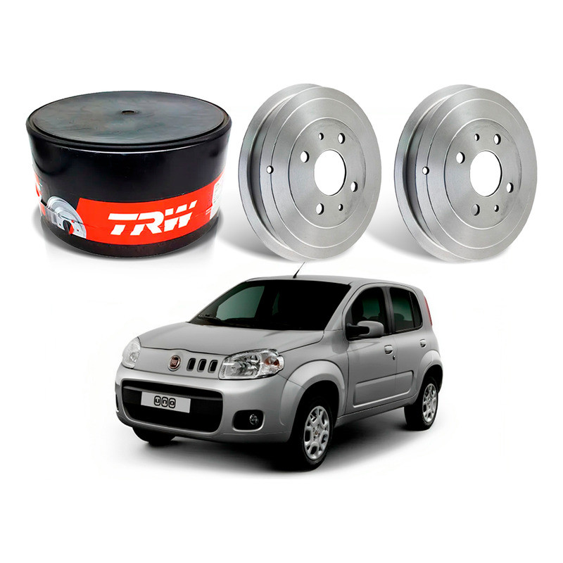 Tambor Freio Traseiro, Novo Uno 1.0 1.4 2011 A 2016 em Oferta na Shopee