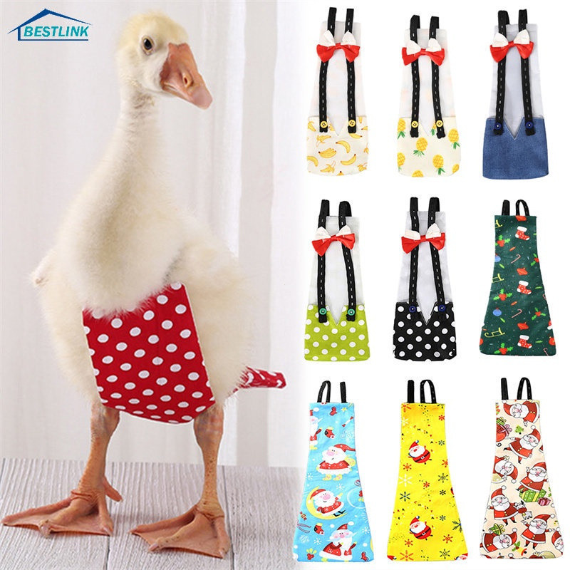 Fralda De Pato Bestlink2 Ganso Frango Reutilizável Lavável Com Nó De Arco Suprimentos