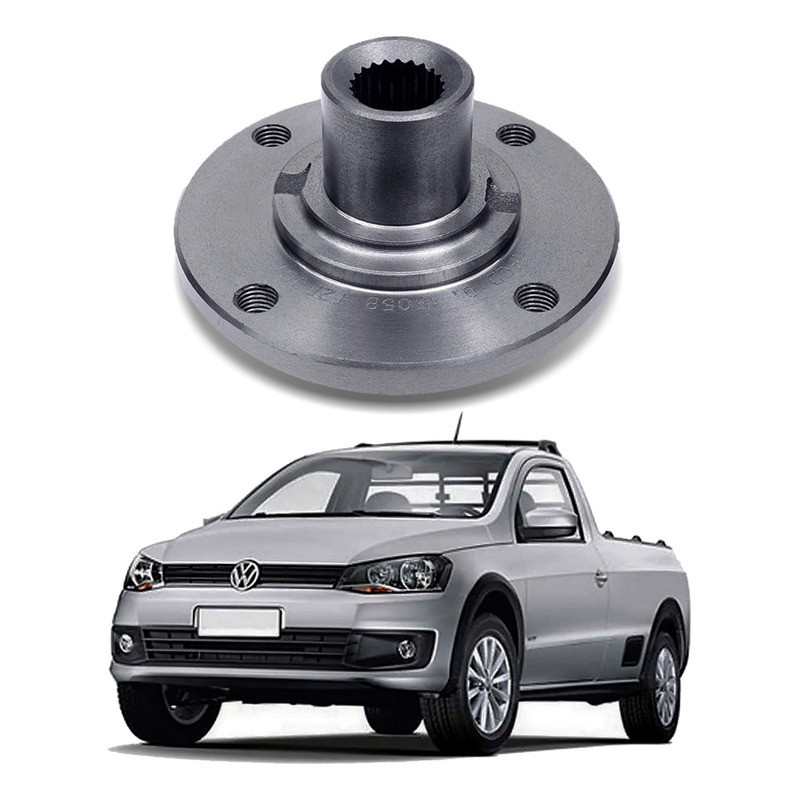 Cubo De Roda Dianteiro Saveiro G6 1.6 2013 A 2017
