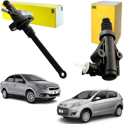 Kit Cilindro de Embreagem Pedal Cambio Fiat Palio Grand Siena Idea 2011-2021