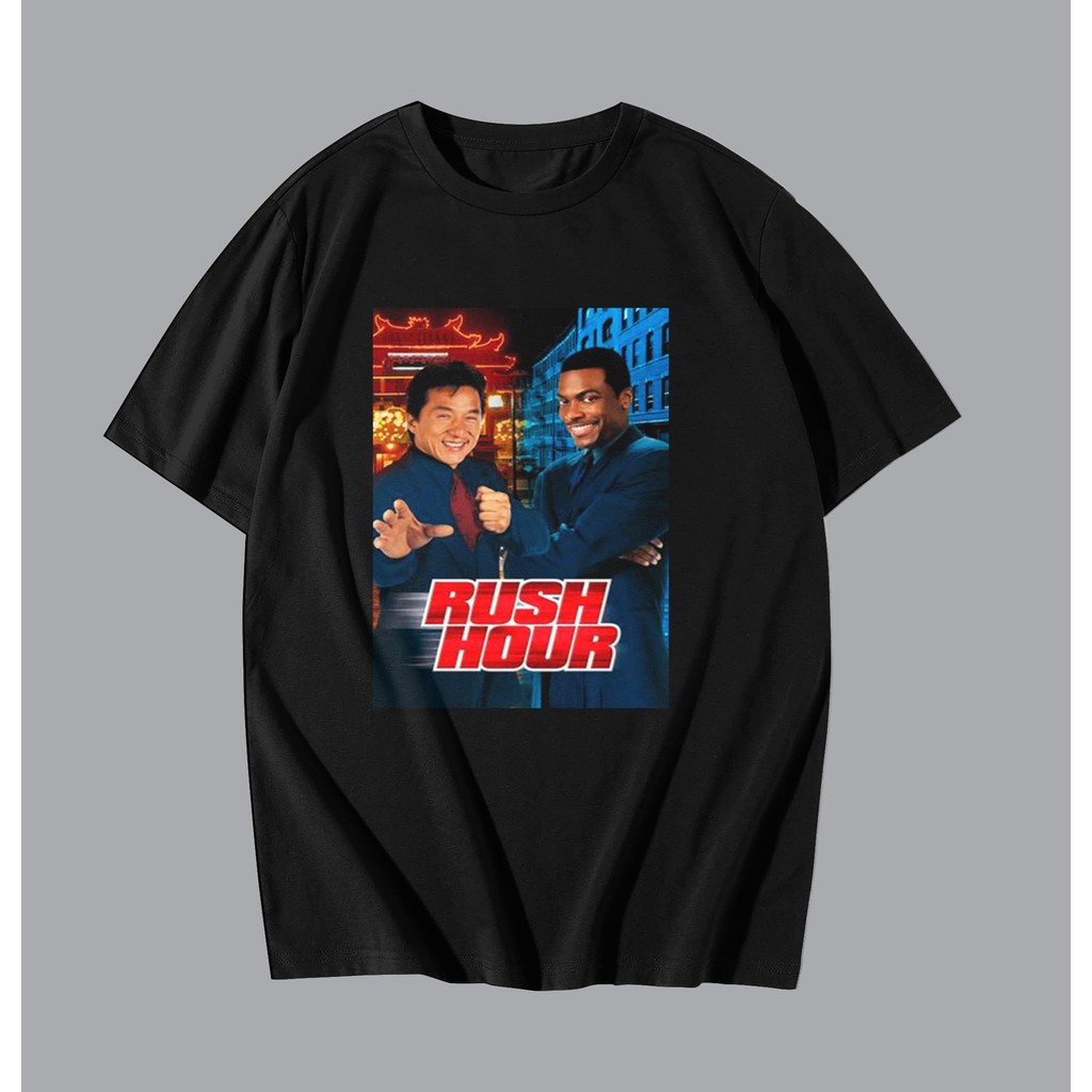 Camiseta Rush Hour (A Hora do Rush - Jackie Chan & Chris Tucker)