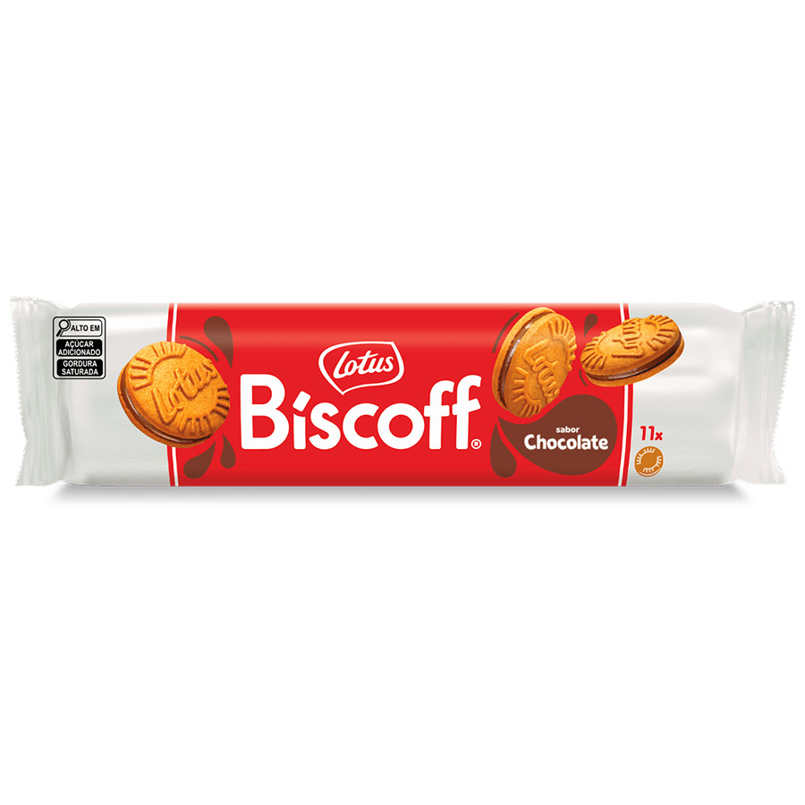 Biscoito Bolacha Belga Biscoff Sandwich Milk Chocolate 110g