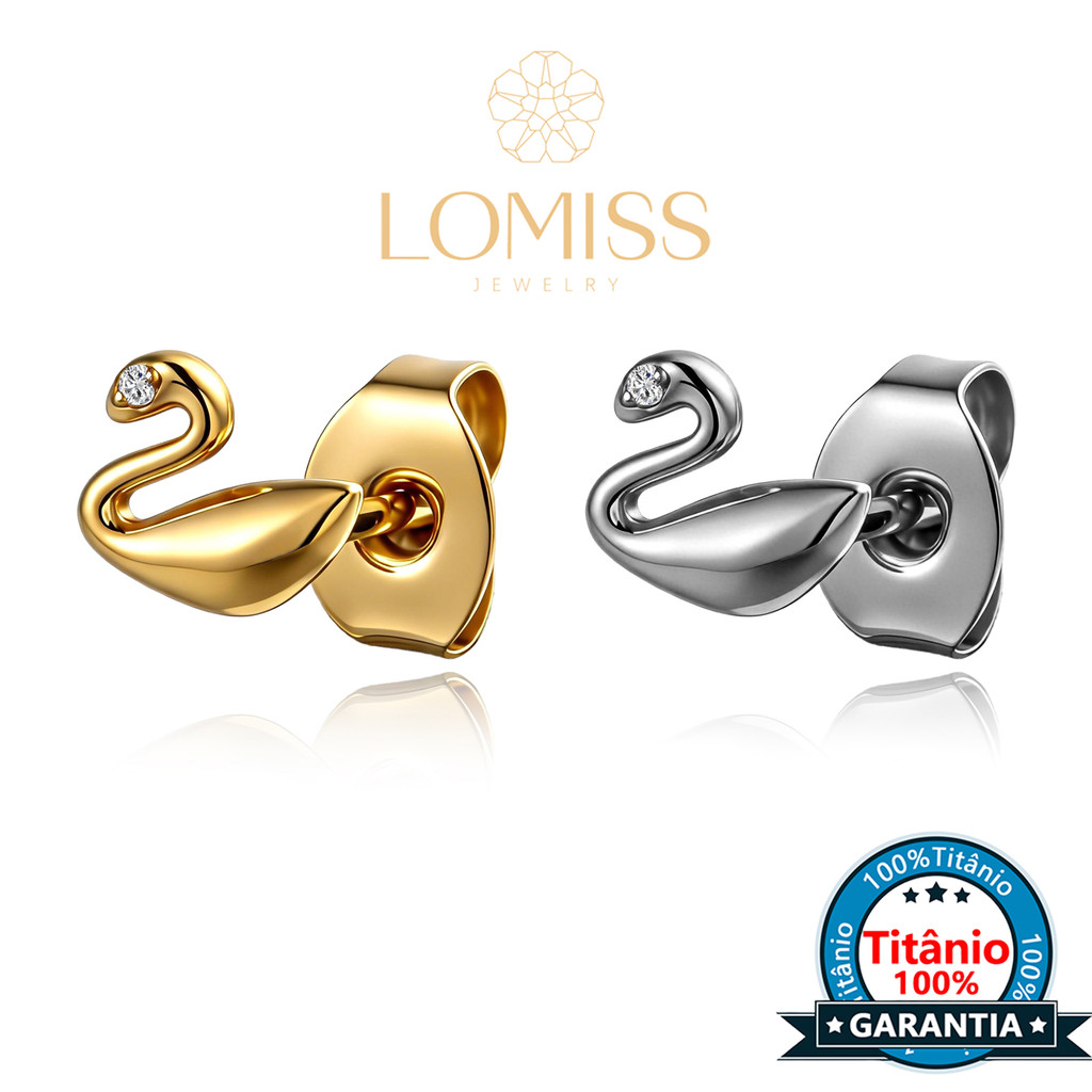 Brincos Femininos Piercing Orelha Titânio Pedra Cristal Brinco Ponto de Luz