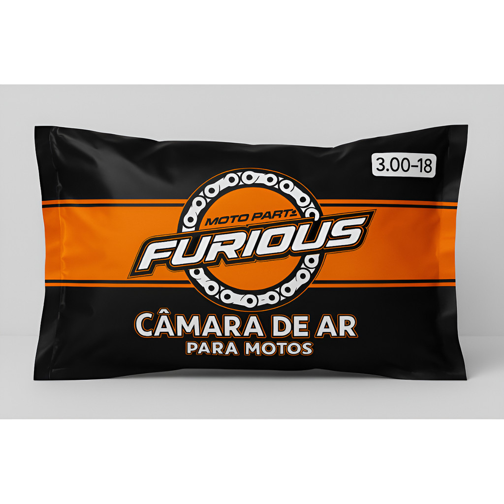 Câmara De Ar Para Moto (medida 3.00-18) Furious Moto Parts