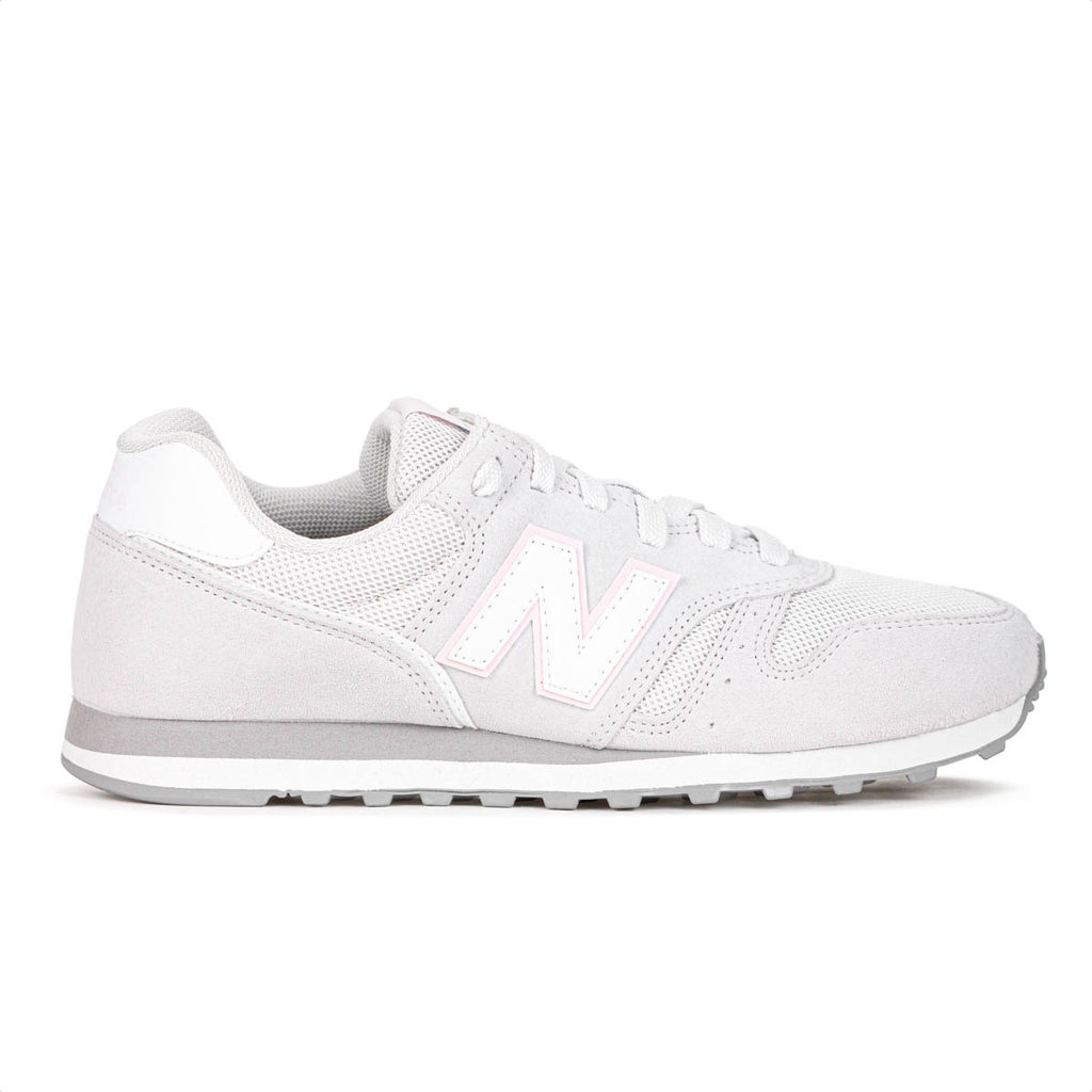 Tênis New Balance 373v2 Cinza e Rosa - Feminino em Oferta na Shopee
