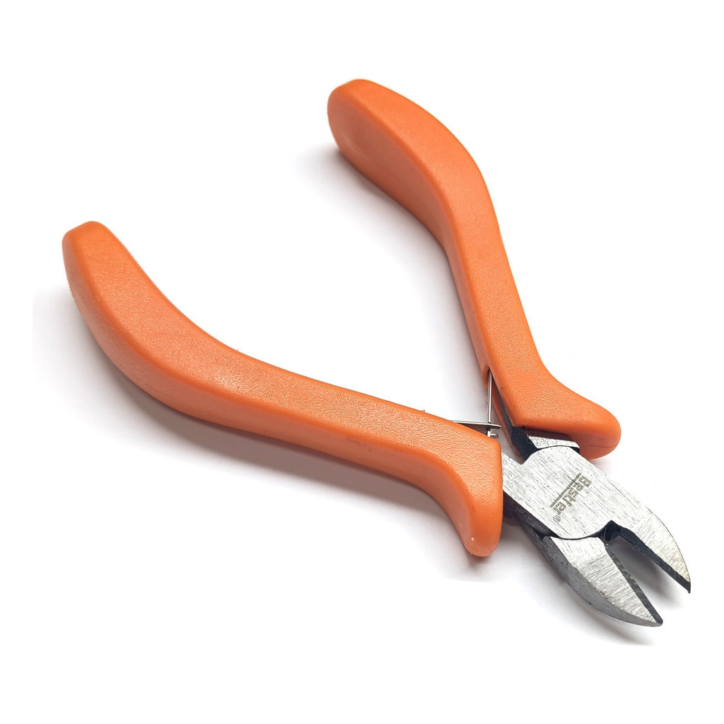 Alicate Ourives Corte Rente Aço Bijou 115mm C Mola Fio Arame