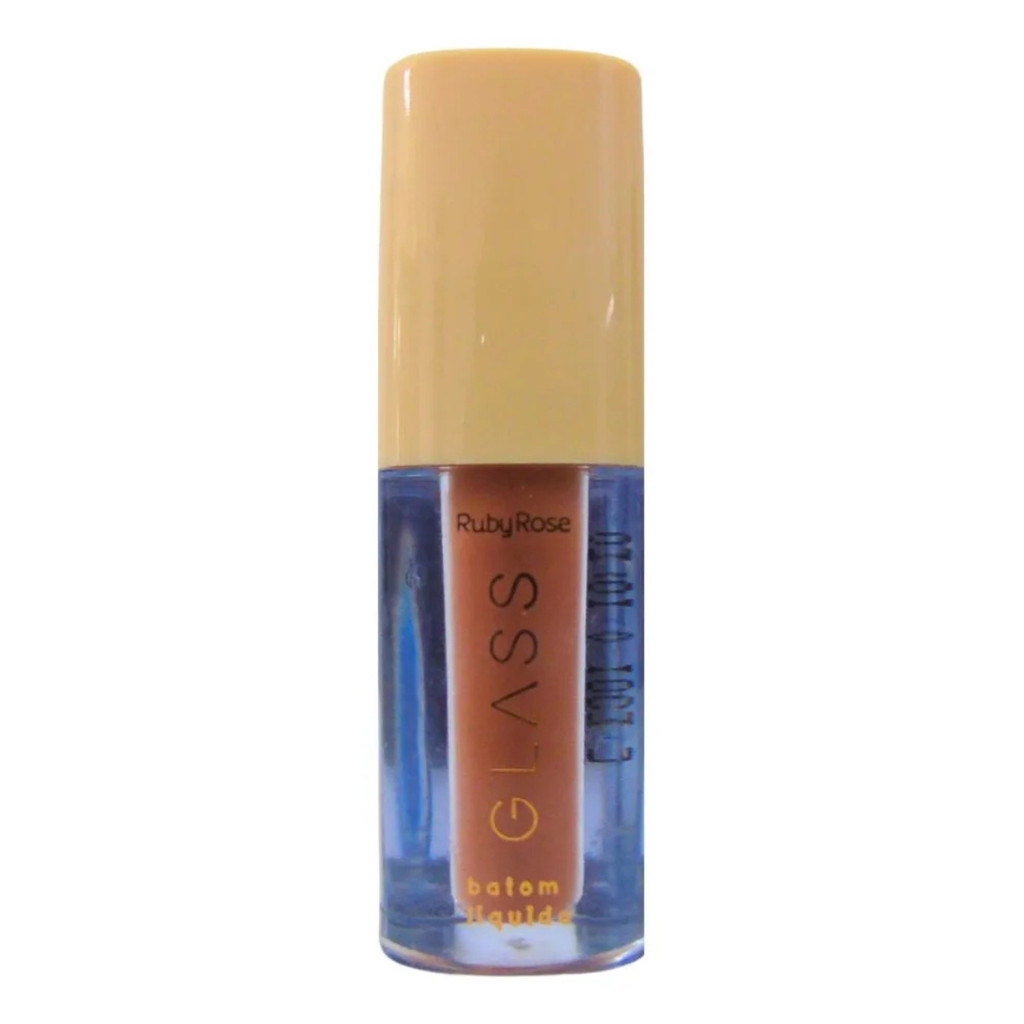 BATOM LABIAL LIQUIDO VELVETY BG01 GLASS HB5781 RUBY ROSE
