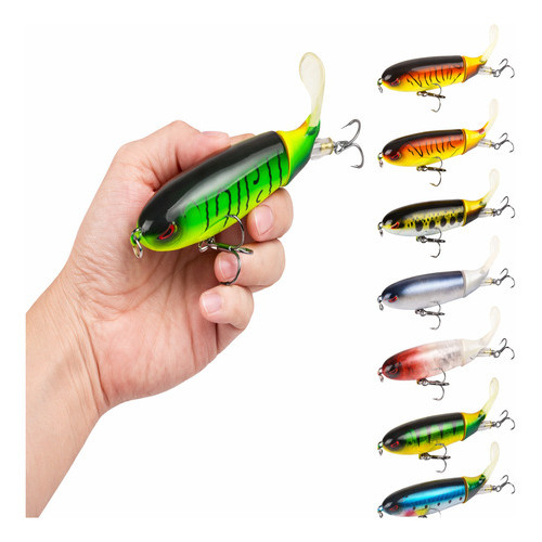 Isca Artificial Whopper 1/3/5  10 Cm 15G / Helice Multcolorido Multicolorido